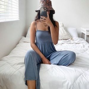 UO Mary Kate Cupro Jumpsuit
